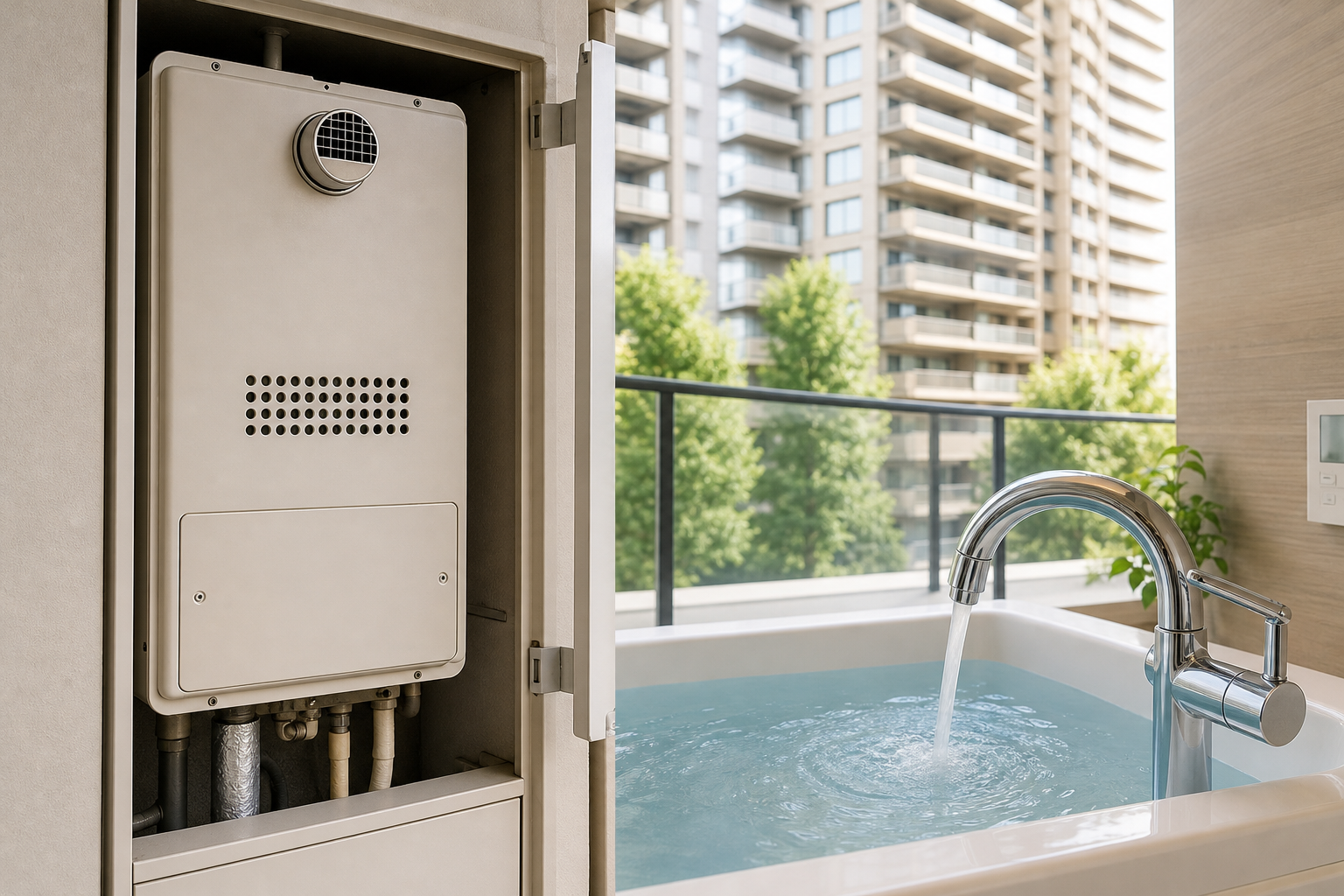 マンションのノーリツ給湯器を交換すべき？