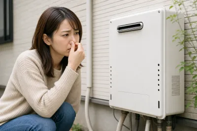 ノーリツ給湯器が臭いと感じたら、どうすればいい？