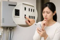 ノーリツ給湯器の漏電ブレーカーが落ちたらどうする？