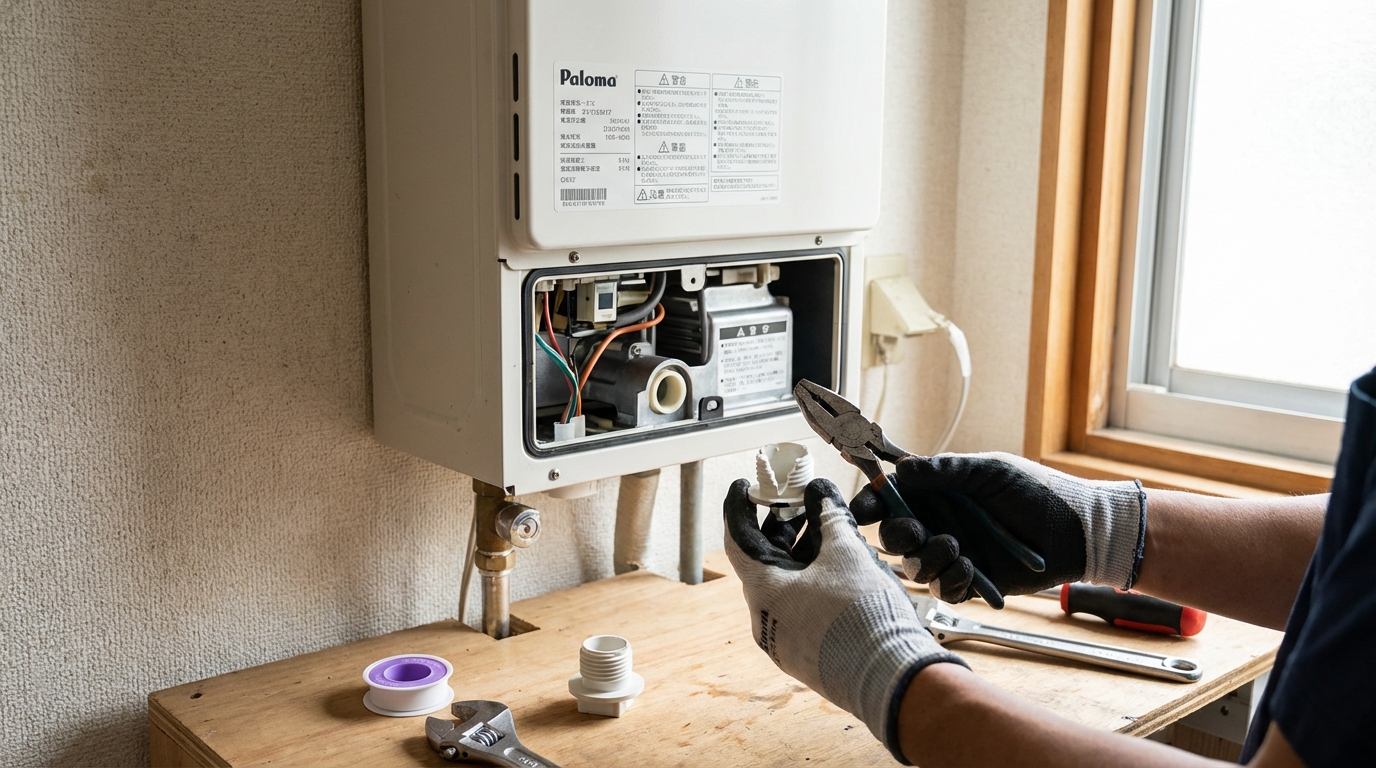 自分で修理する具体的な手順