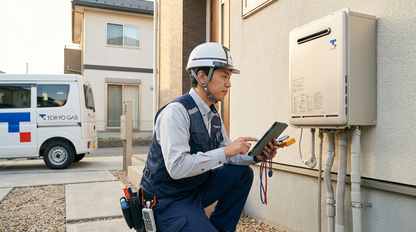 なぜ東京ガスは無料で給湯器を点検してくれるの？