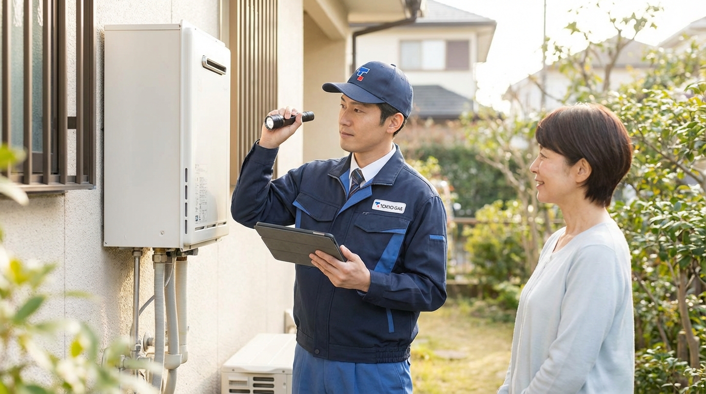本物の点検と詐欺の見分け方