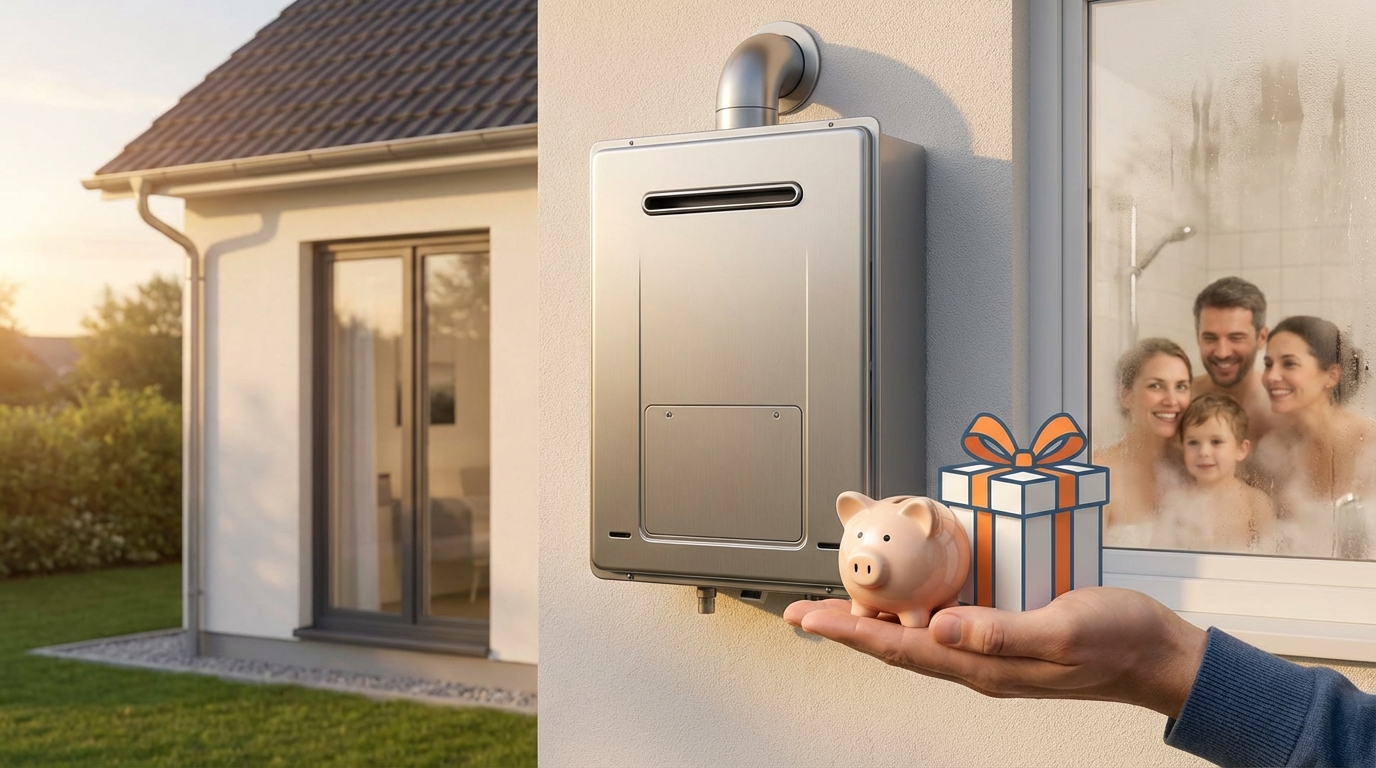 東邦ガスの給湯器キャンペーンは複数あってとってもお得です