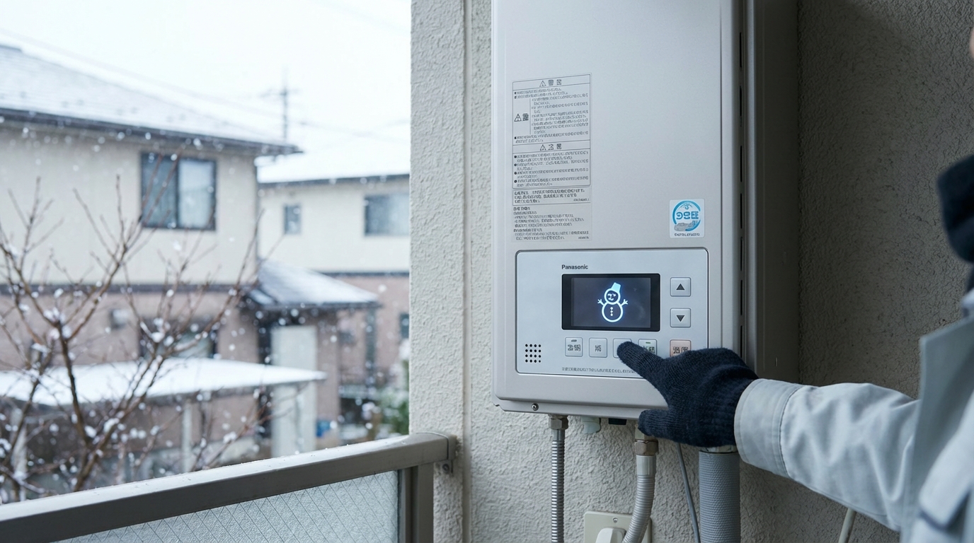 雪だるまマークが出たときの対応方法