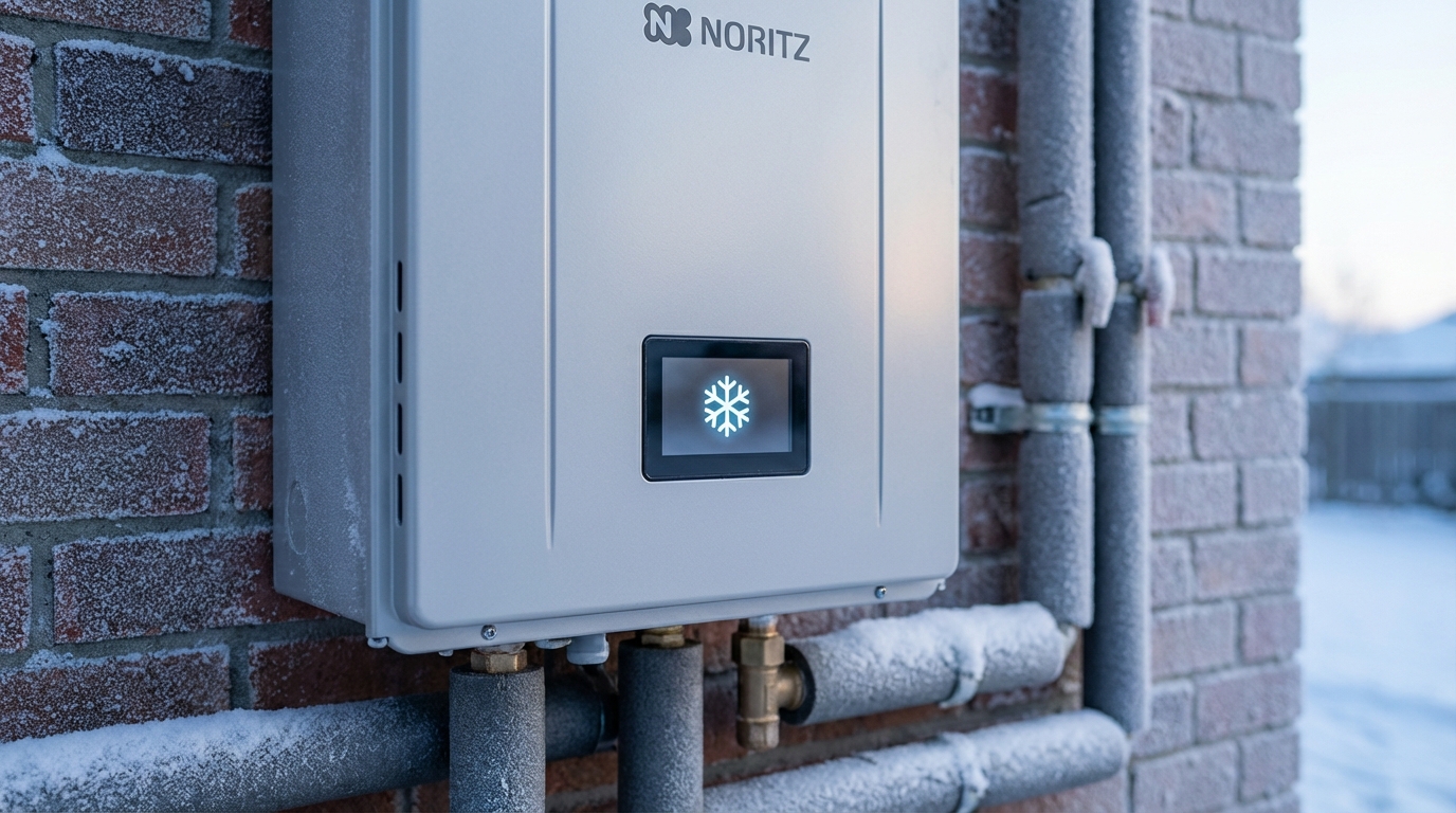 雪のマークは凍結防止運転のサインです