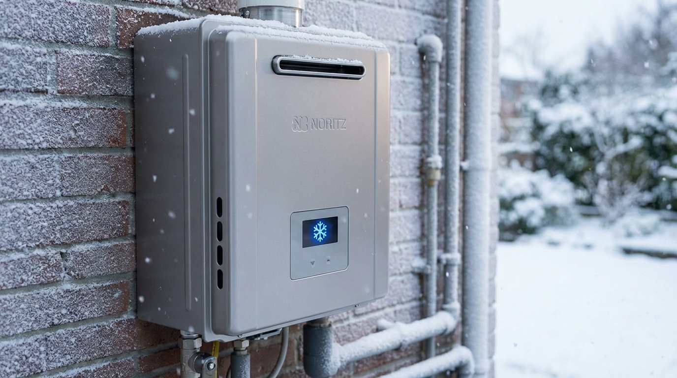 ノーリツの雪マークは「雪の結晶」です