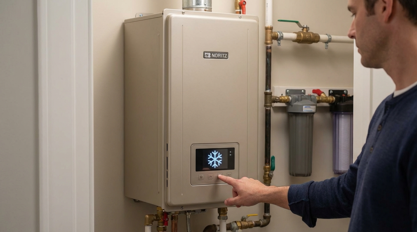 雪の結晶マークが表示された時の正しい対処法