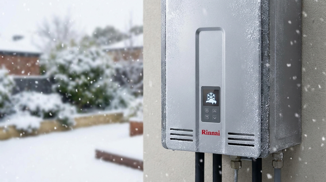 雪だるまマークは凍結防止機能が作動中のサイン