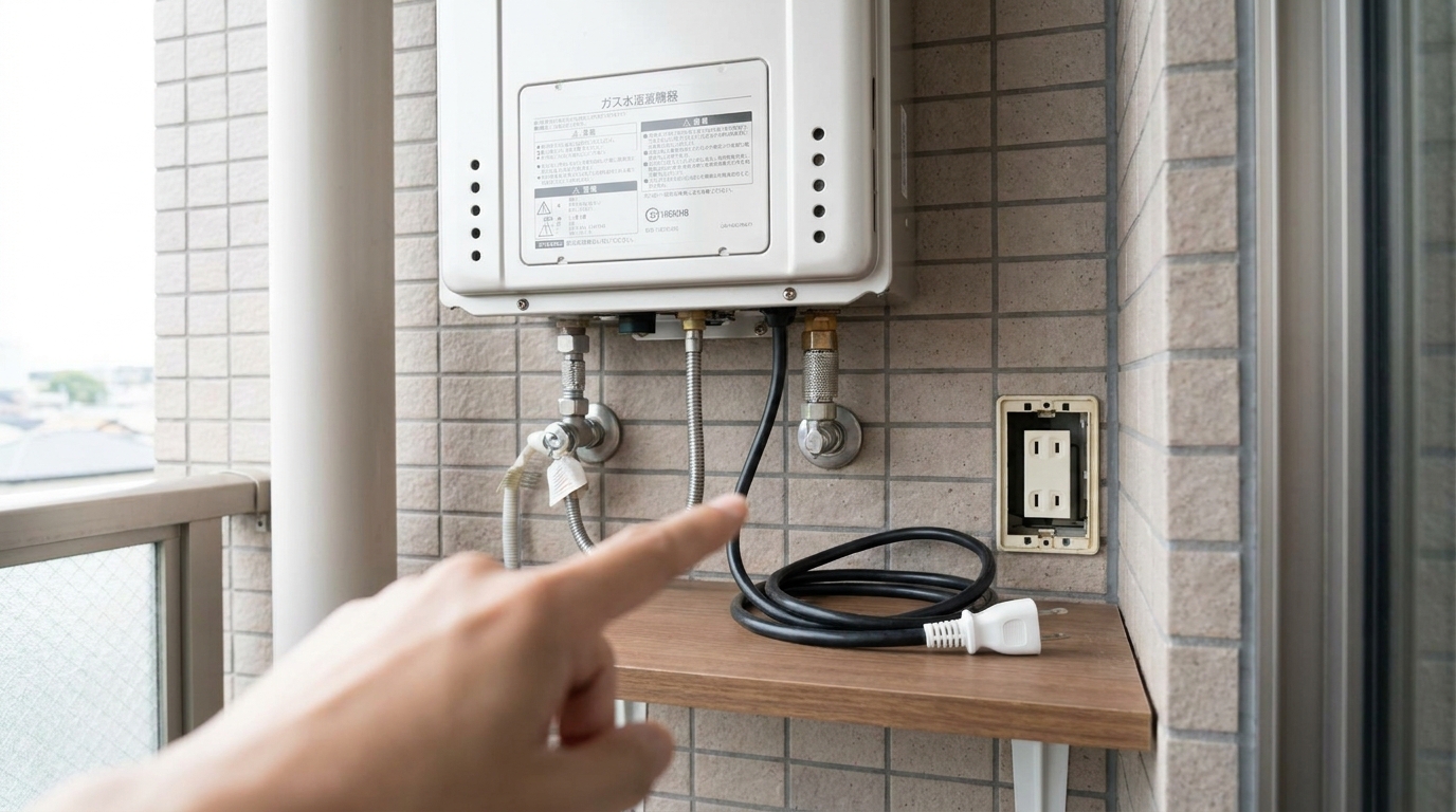 コンセントはどこにあるの？