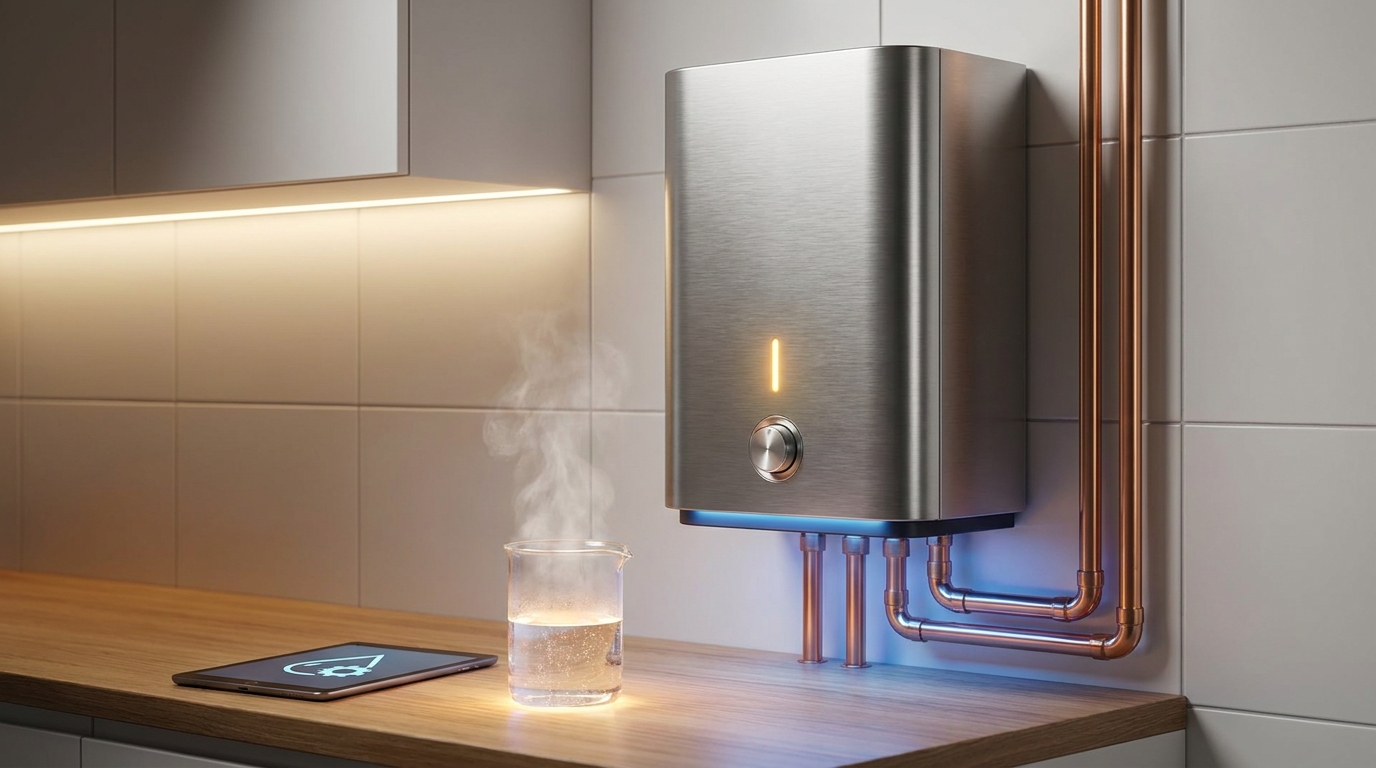 レアアース給湯器とは瞬間湯沸かし型の次世代給湯器