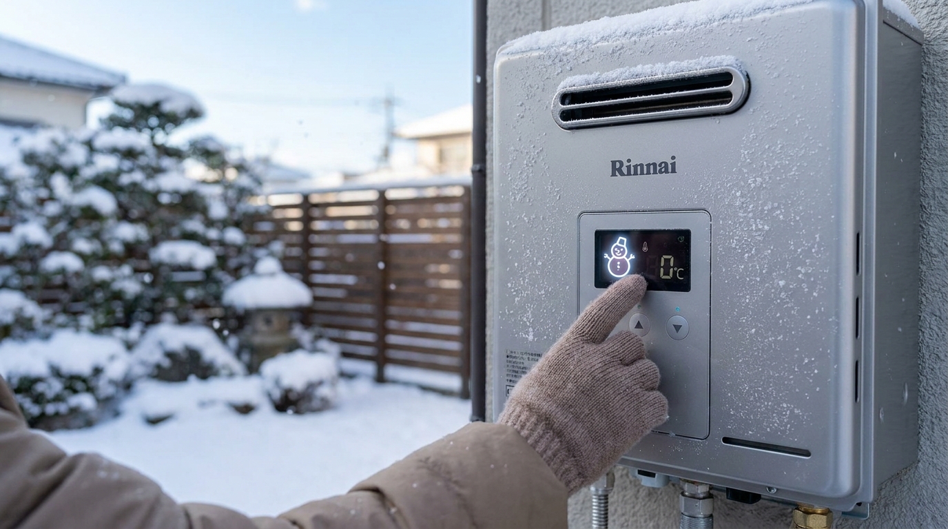 雪だるまマークは故障ではなく正常な機能です