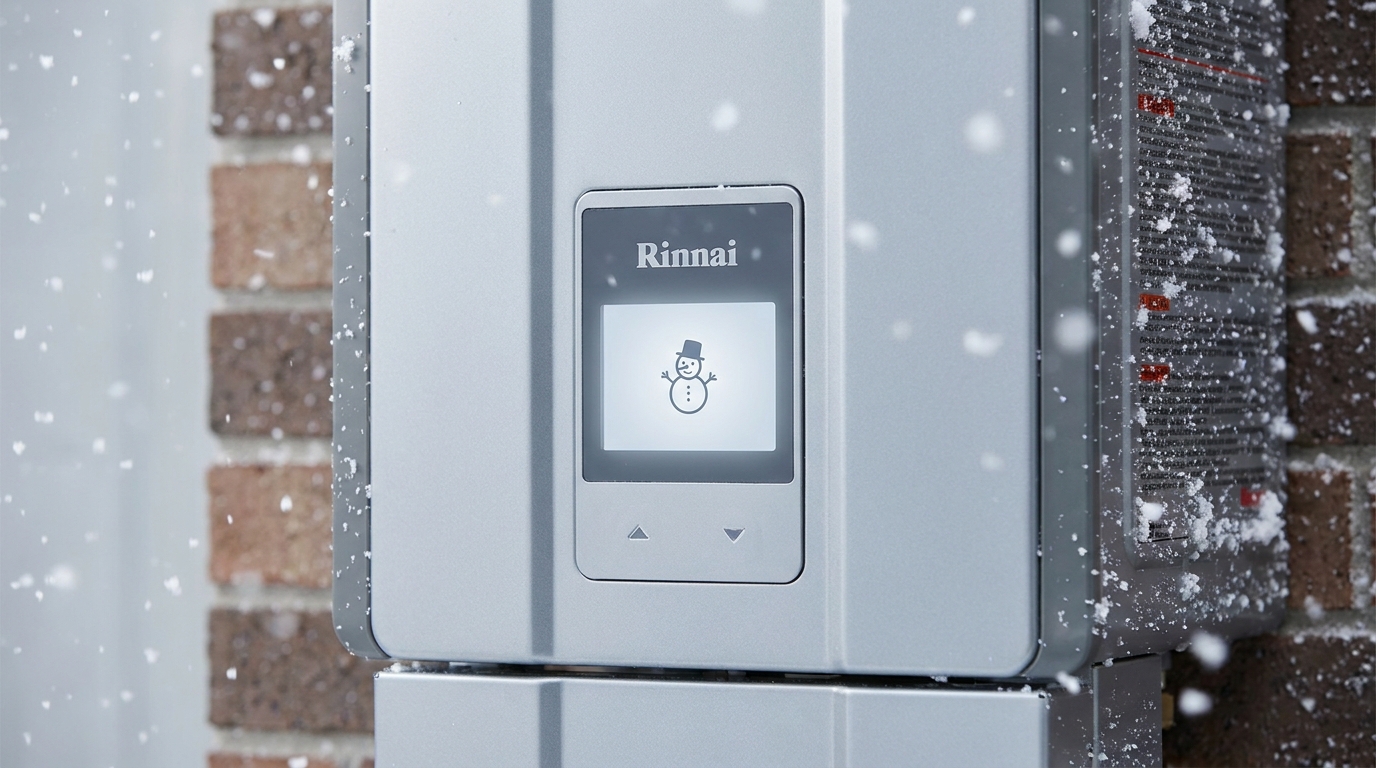 雪だるまマークは凍結予防運転のサインです