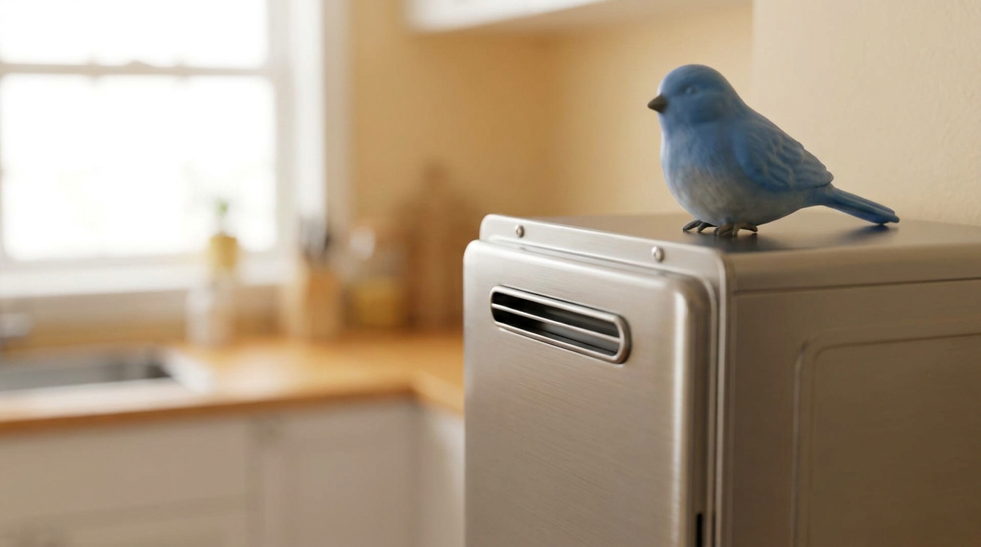 正直屋のCMは青い鳥のキャラクターが特徴