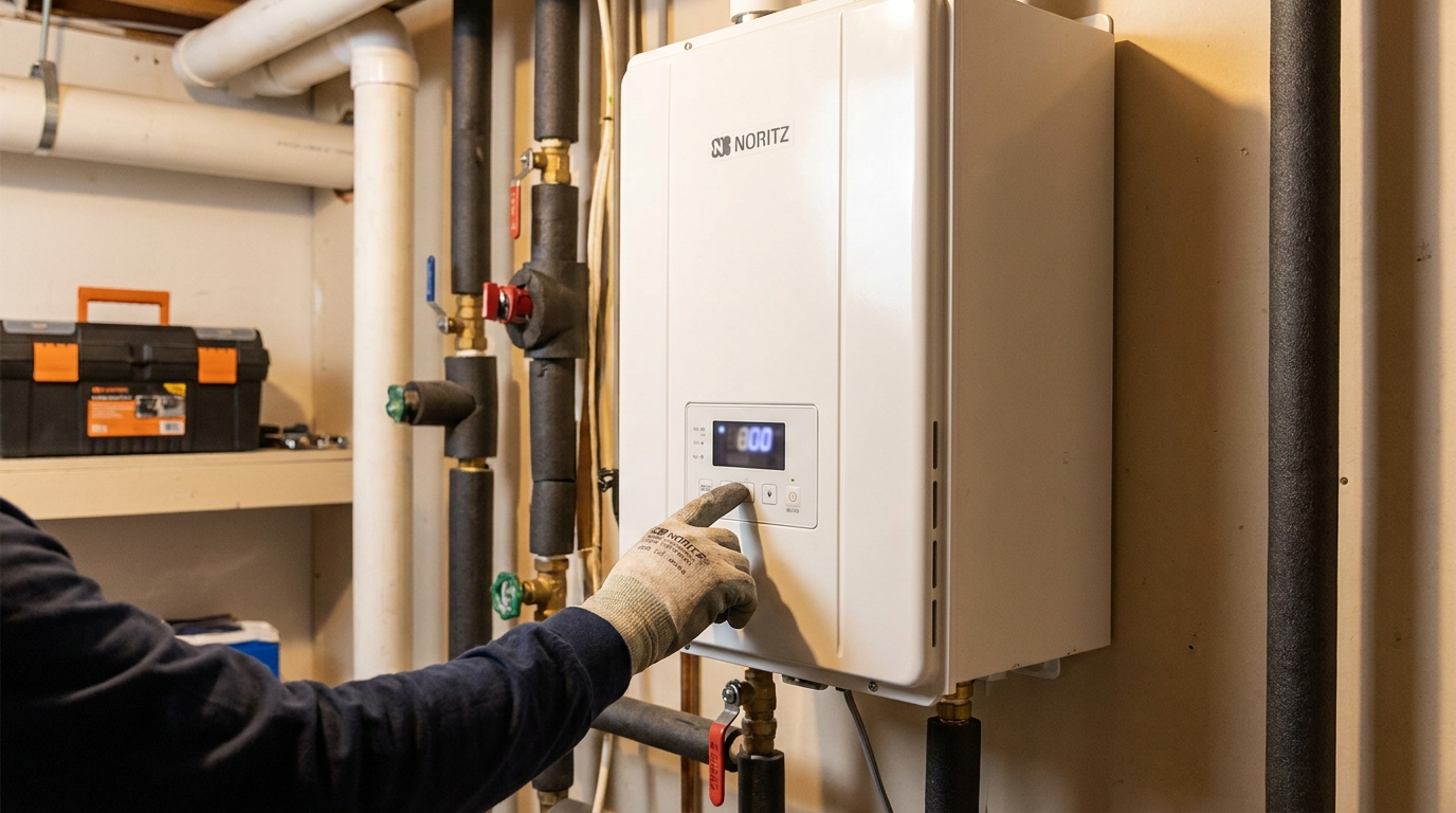 ノーリツ給湯器920のリセット方法を見ていきましょう