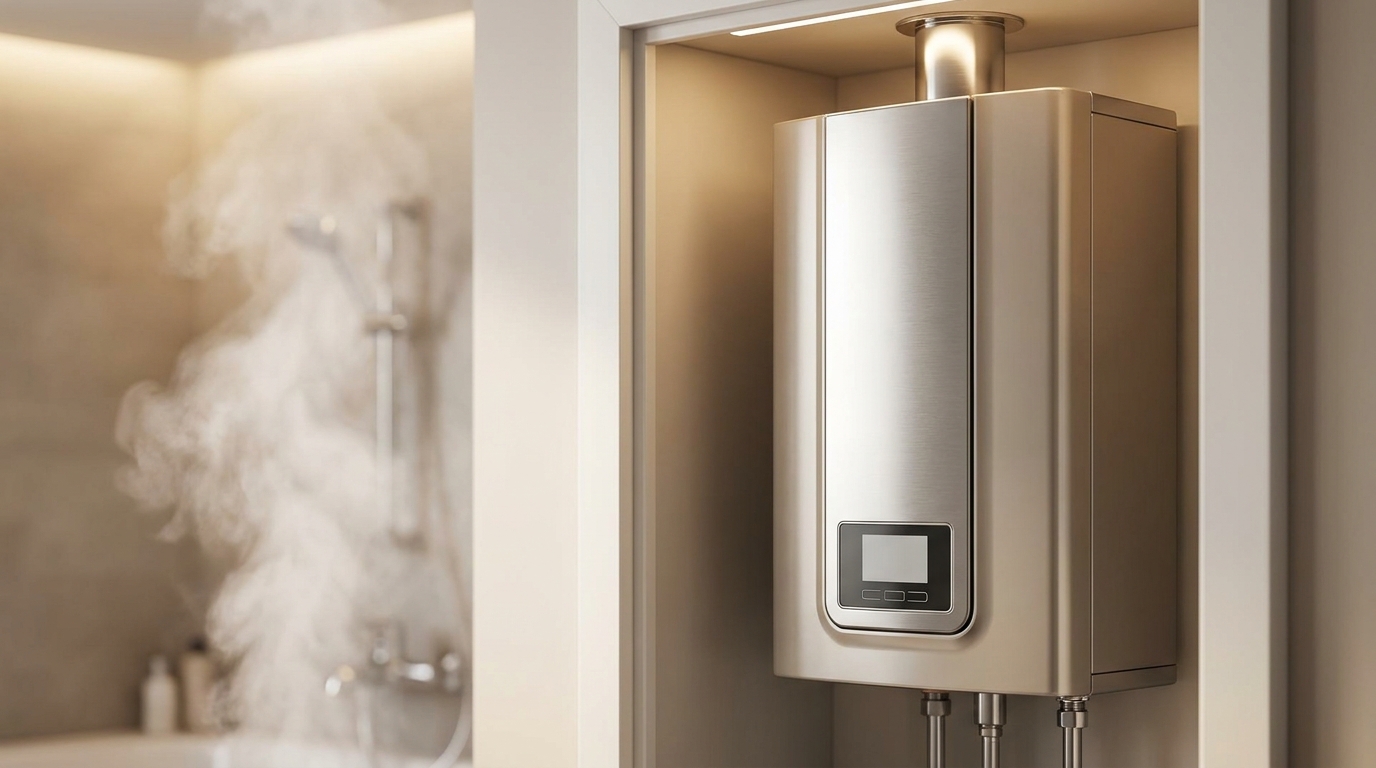 purpose給湯器の0000表示は基本的に正常動作です