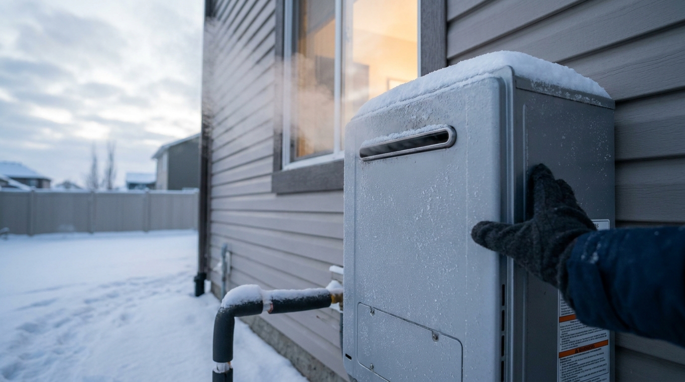 冬の給湯器の音は凍結防止機能が働いているサイン