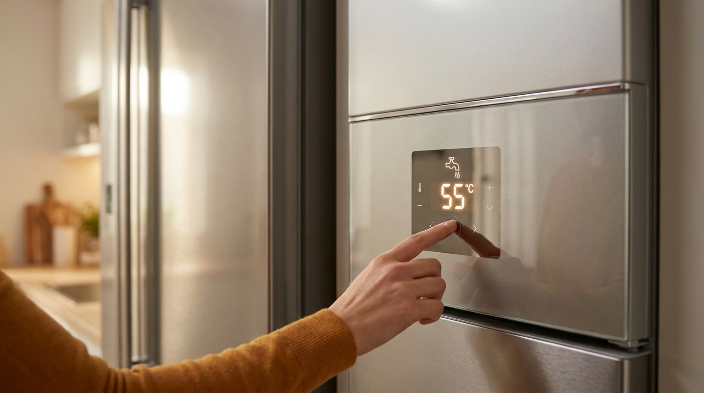 給湯器は50〜60度設定がおすすめです