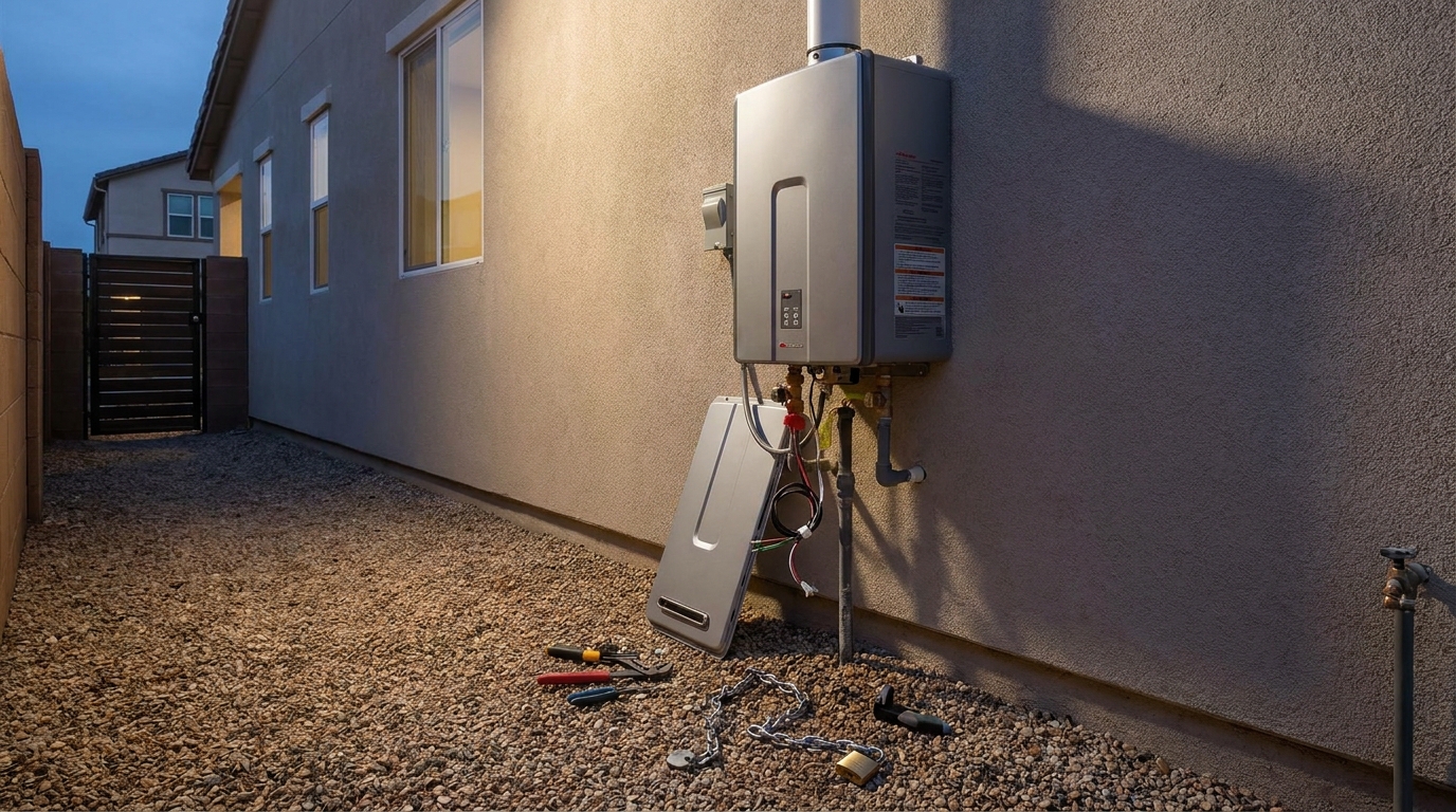 給湯器盗難が増えている背景とは