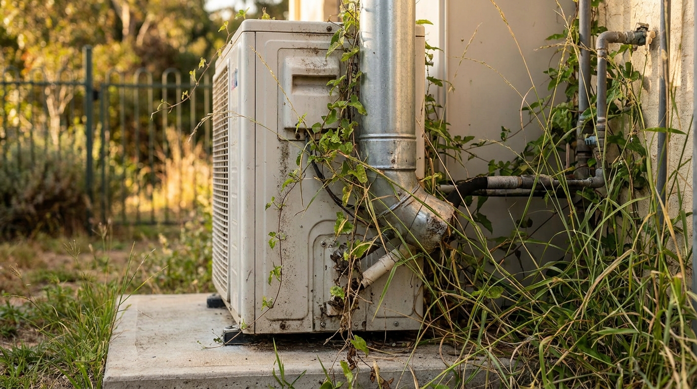 実際に起きた給湯器と雑草のトラブル事例