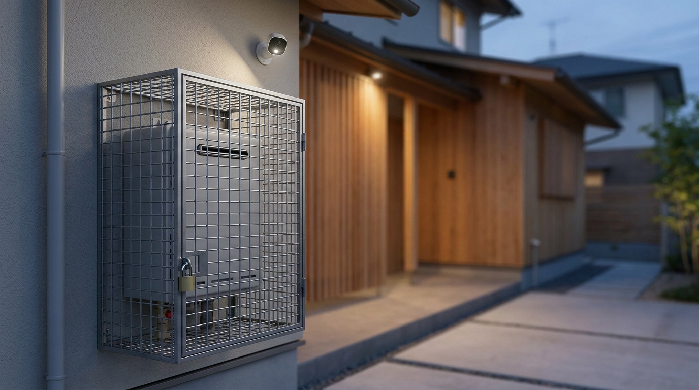 効果的な給湯器盗難対策の具体例