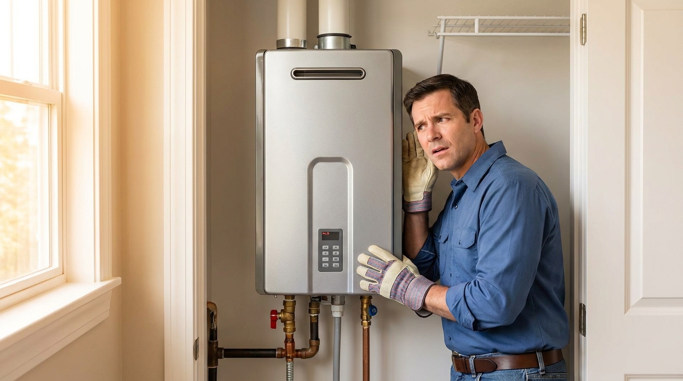 給湯器の笑い声の正体は機械的な異音です