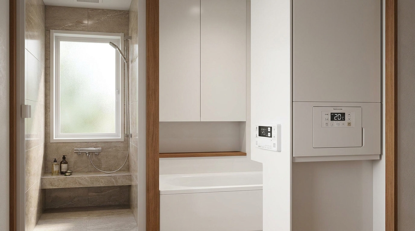 なぜホールインワン給湯器とユニットバスがいいのか