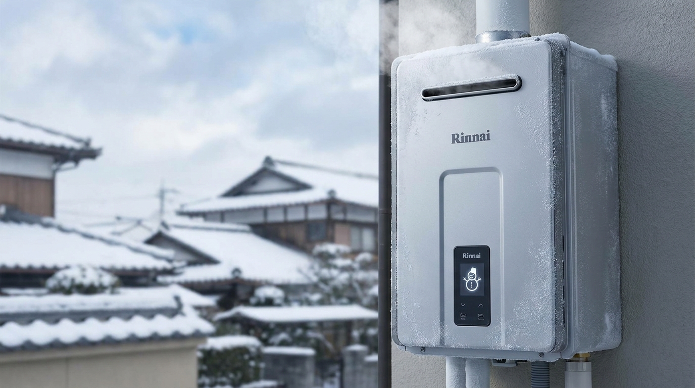 雪だるまマークは故障じゃなく凍結防止機能の証拠です