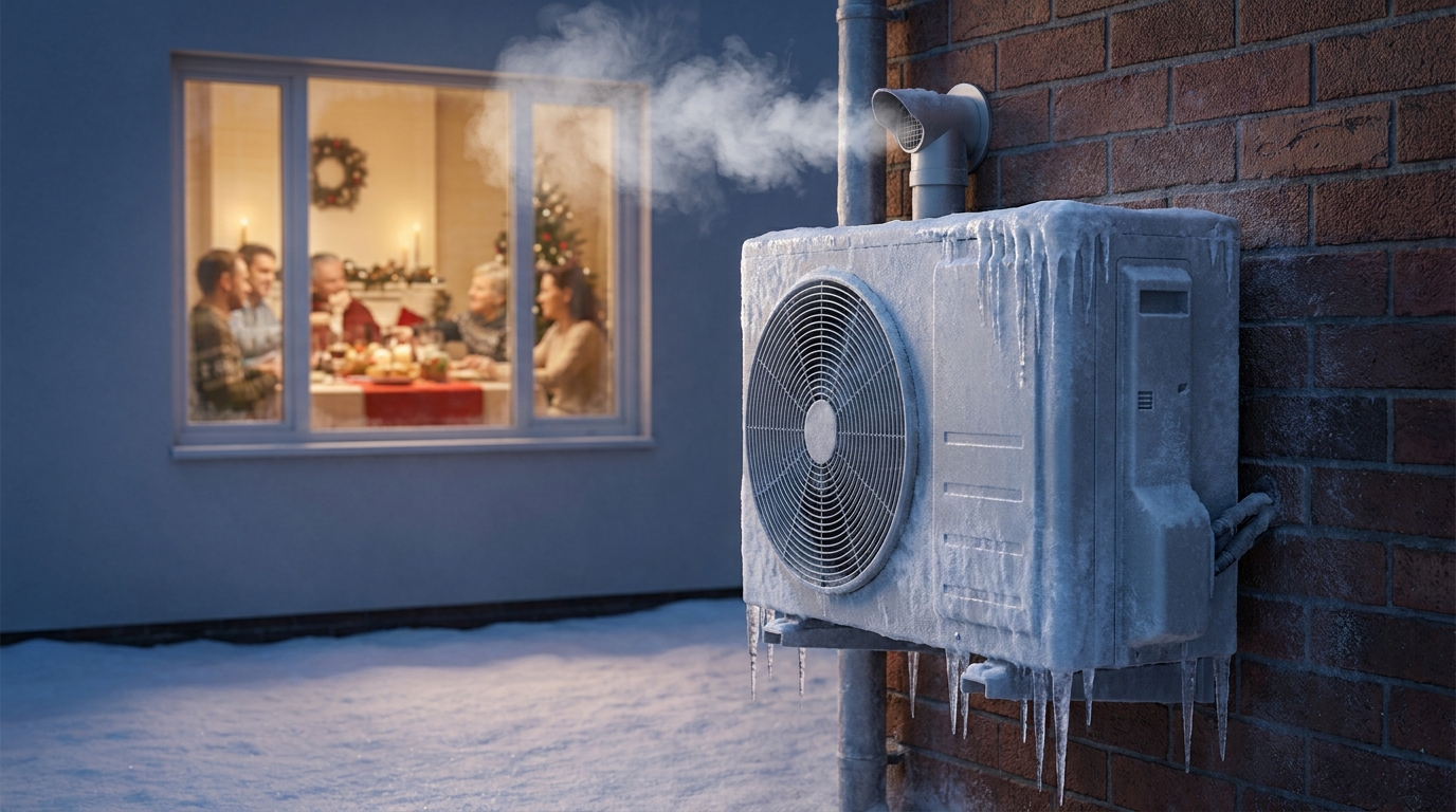 年末年始の給湯器故障は凍結と使用量増加が主な原因です
