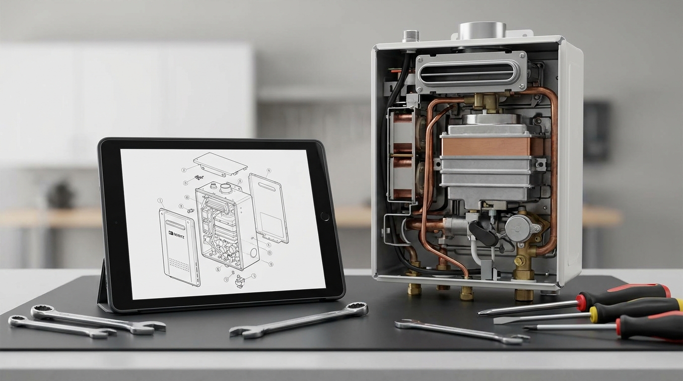 なぜノーリツの分解図が必要になるのでしょうか