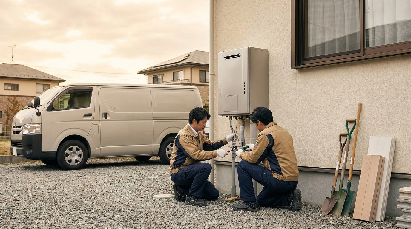 ジョイフル本田の給湯器交換は相場内で安心できるサービス