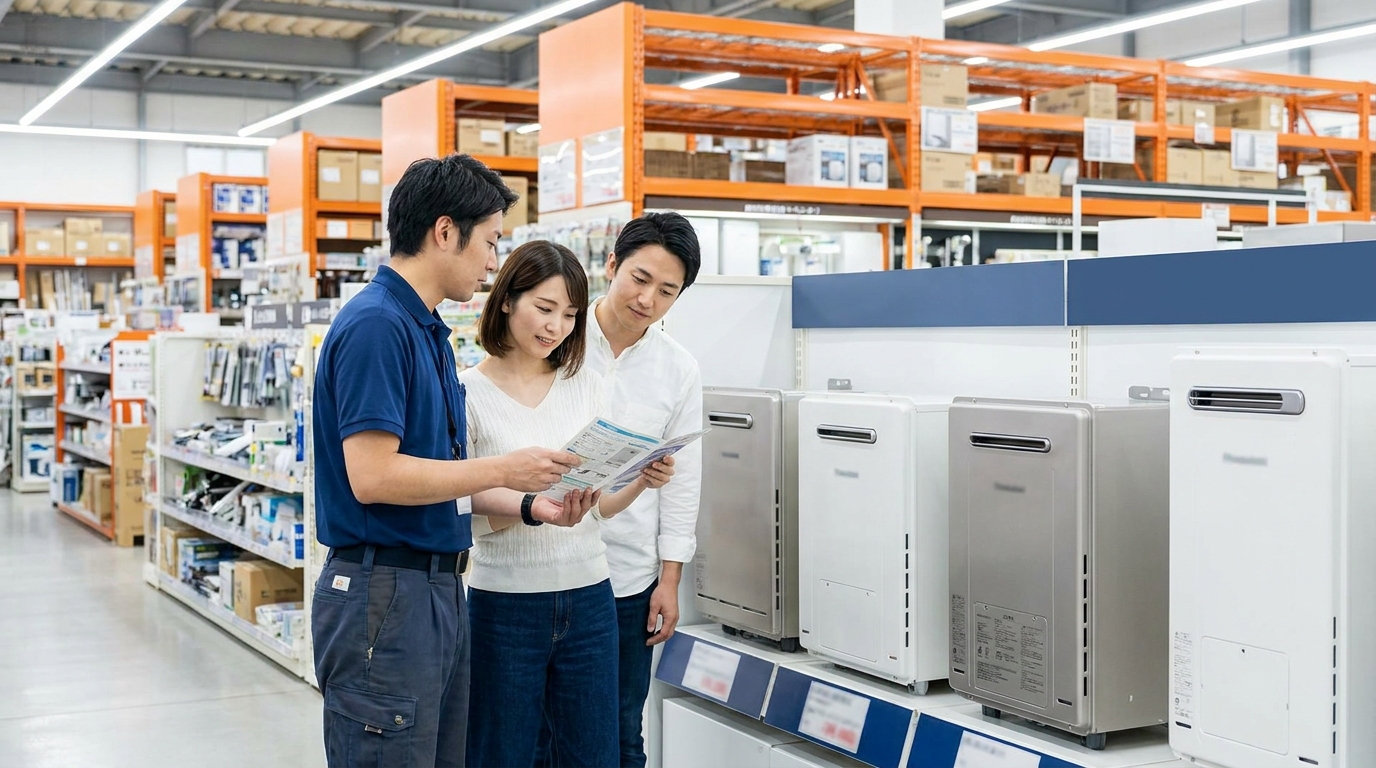 なぜジョイフル本田が給湯器交換で選ばれるのか