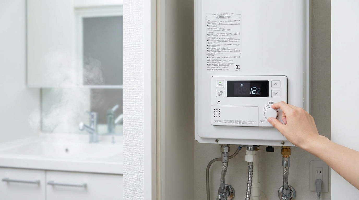 レオパレスの給湯器温度は40~50℃が最適です