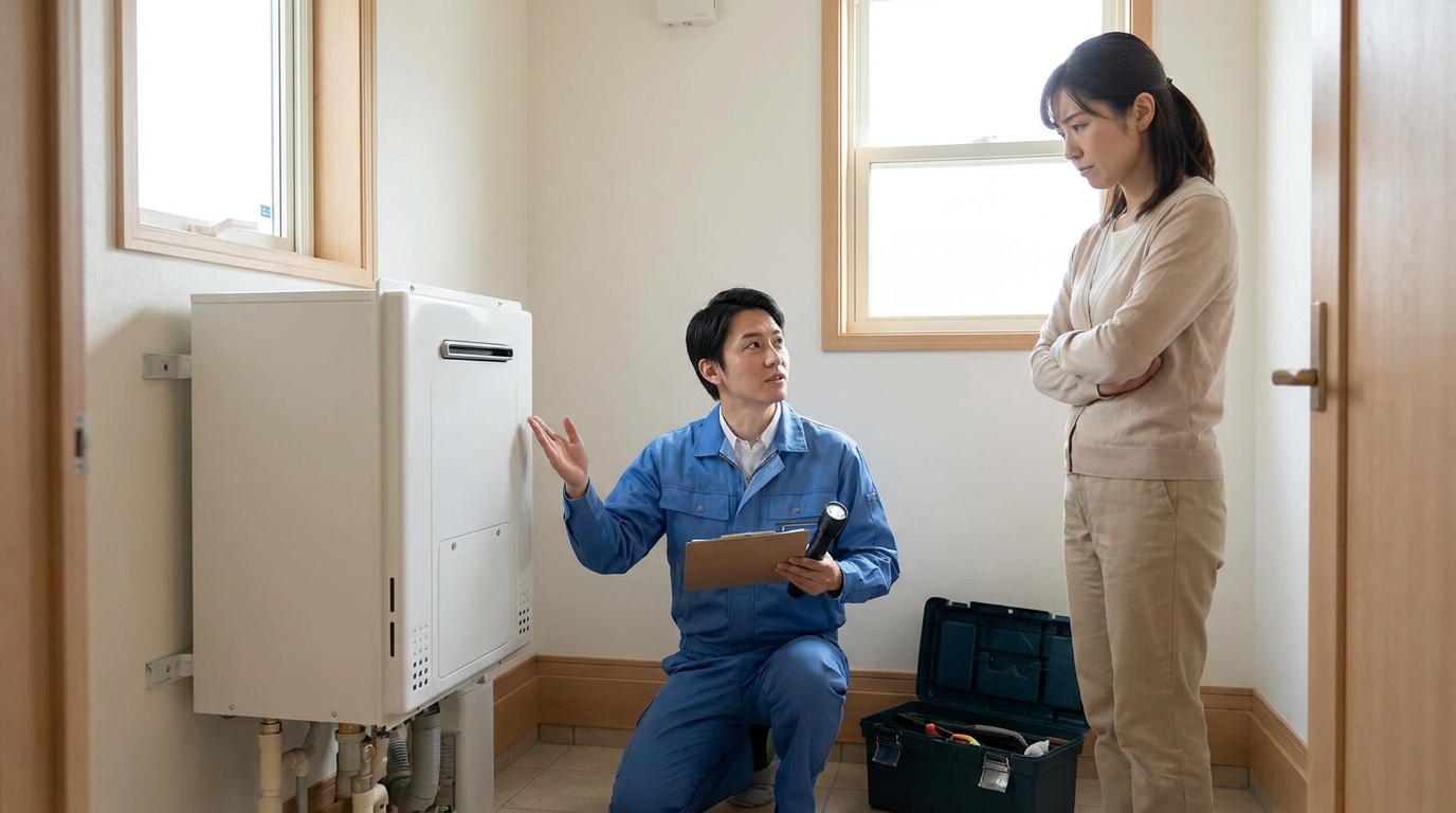 なぜ給湯器の無料診断は危険なのか