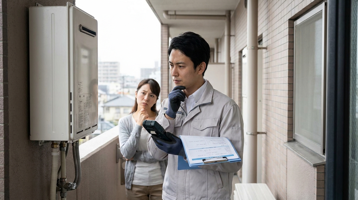 実際にあった給湯器無料診断トラブルの具体例