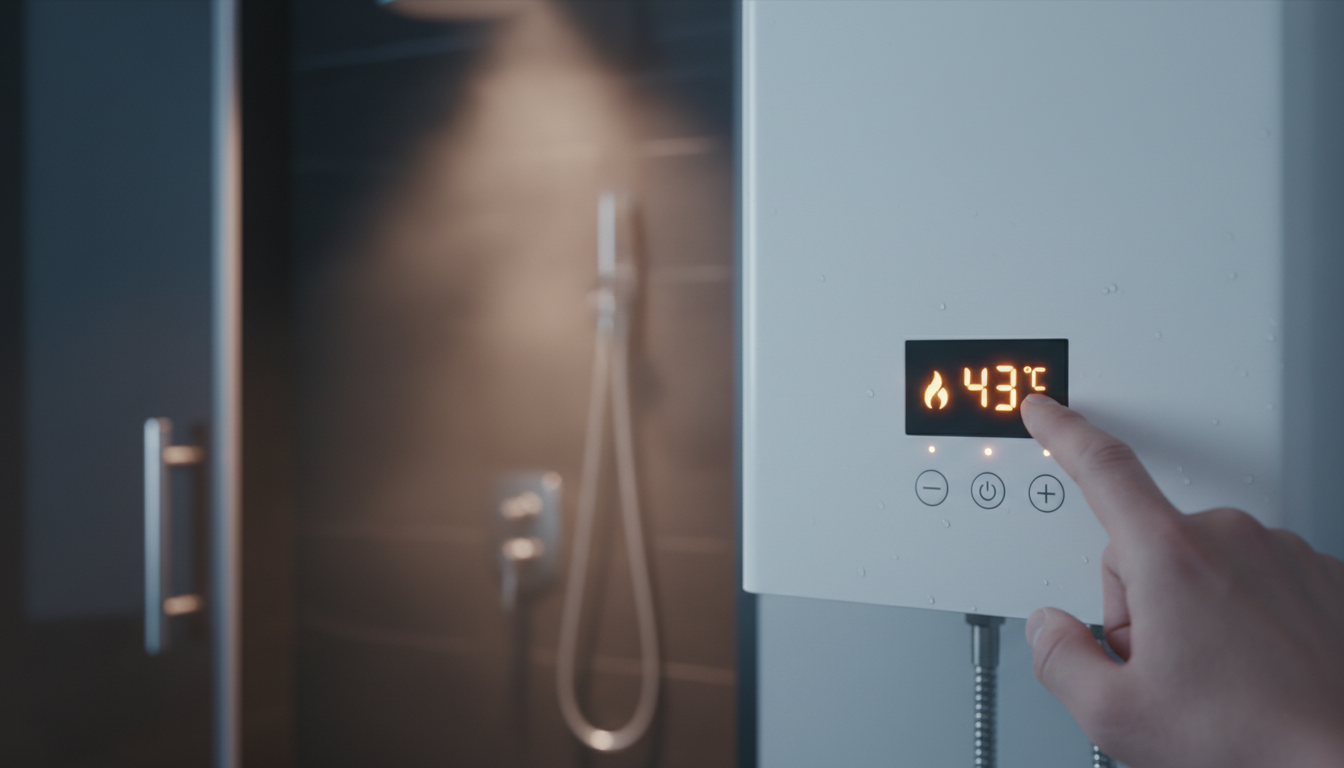 給湯器の温度設定は43度がおすすめとされています