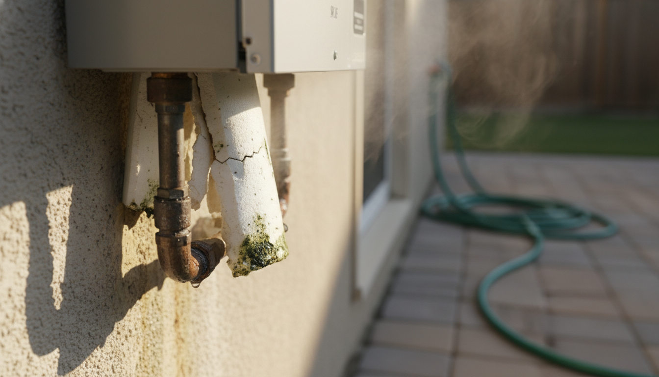 給湯器の保温材劣化によって起こるリスク