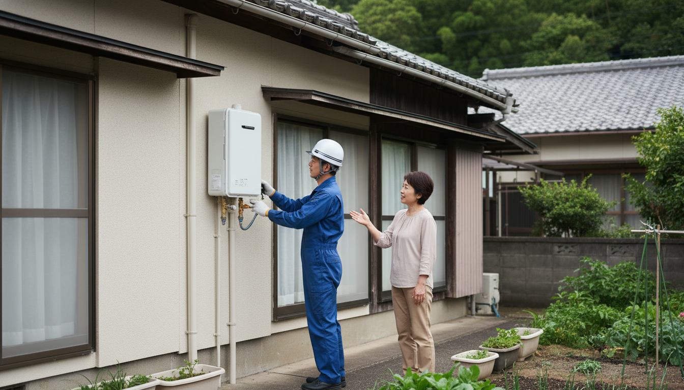 生活保護の住宅維持費で給湯器交換は可能です