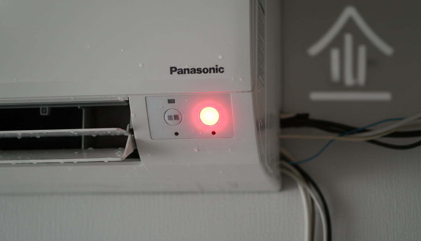 赤いランプが点滅する理由とは？