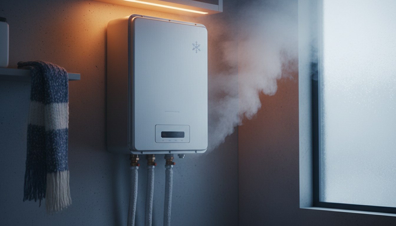 冬の給湯器は電源をつけっぱなしにすべきです