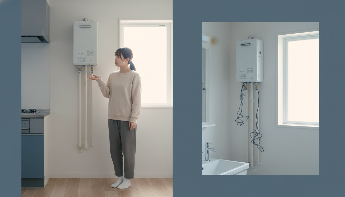 なぜリモコンなし給湯器が賃貸に残っているのか
