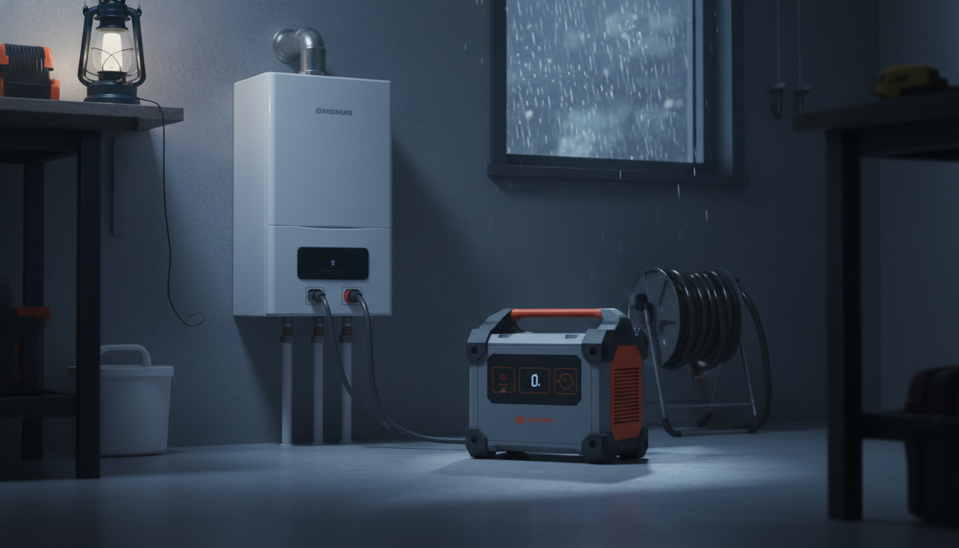 ガス給湯器が停電で止まってしまう理由