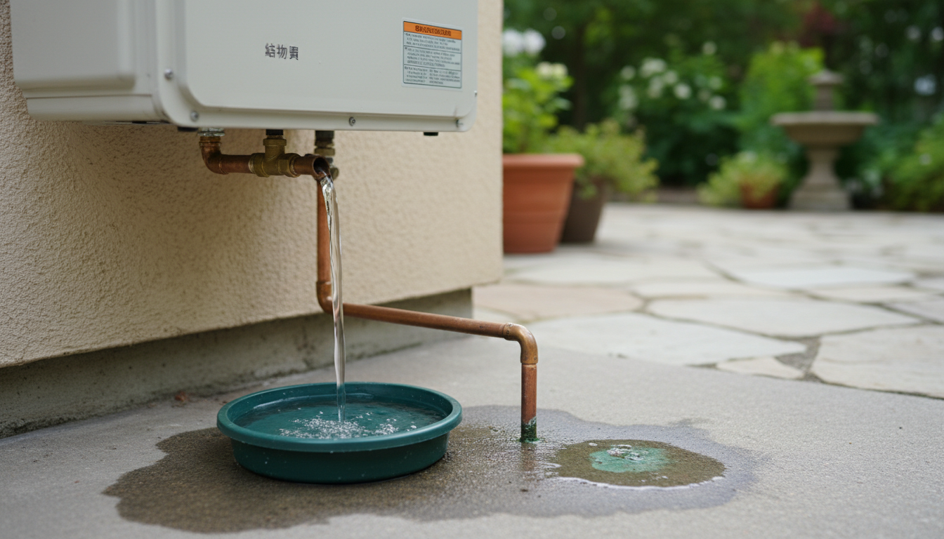 正常な排水と異常な水漏れの見分け方