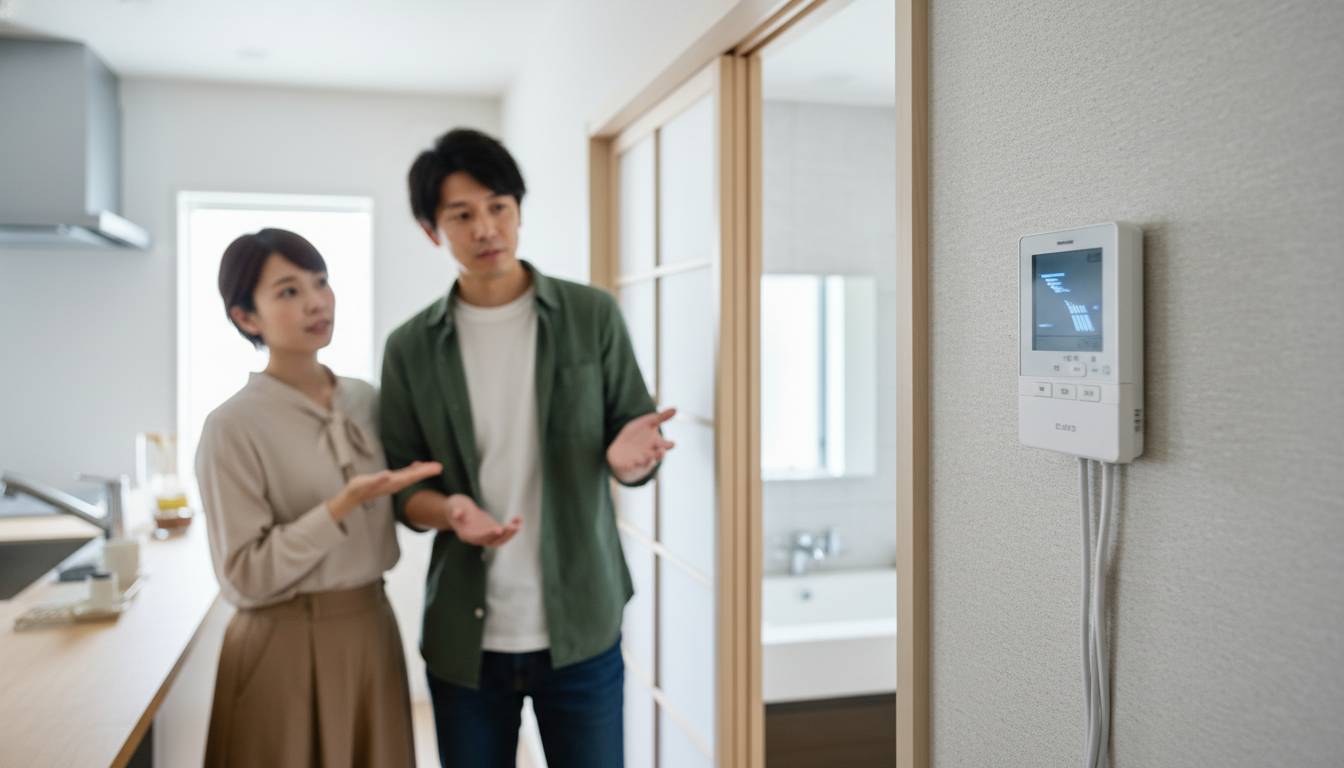 給湯器リモコンの場所はどう決めればいい?