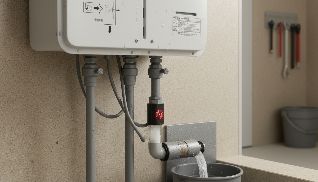 エラー291は中和器や排水まわりのトラブルです