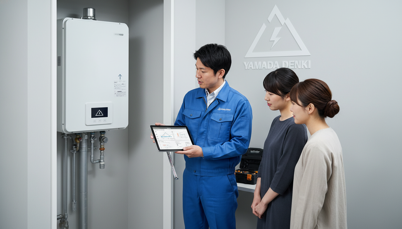 なぜヤマダ電機の給湯器見積もりがおすすめなのか
