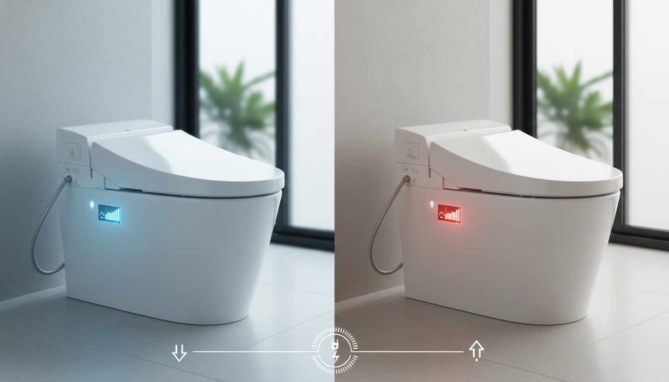 ウォシュレットの貯湯式と瞬間式、電気代の違いは？