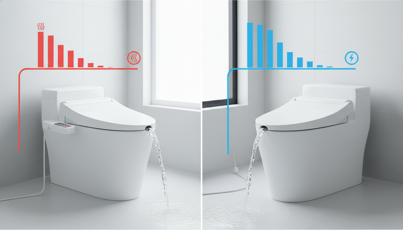 なぜ瞬間式の方が電気代が安いの？