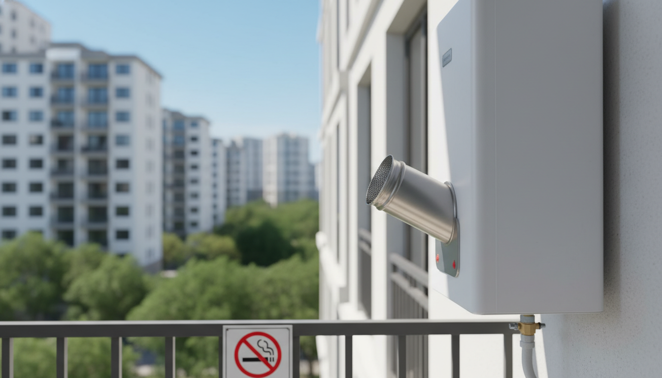 なぜマンションの給湯器排気口には特別なルールがあるの?