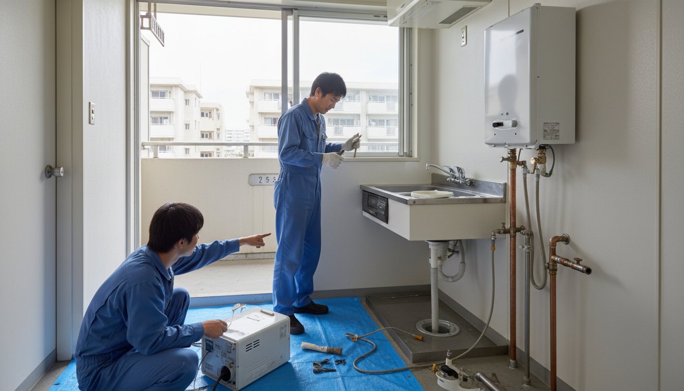 なぜ団地の給湯器交換は費用に幅があるの？