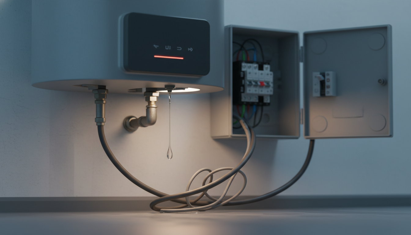 なぜガス給湯器の漏電でブレーカーが落ちるのか
